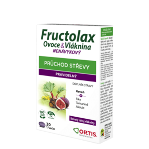 Fructolax Ovoce&Vláknina 30 tablet obraz