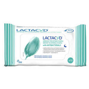Lactacyd Ubrousky Antibakteriální 15 ks obraz