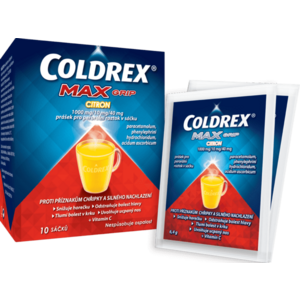 Coldrex MAXGrip Citron 10 sáčků 10 ks obraz