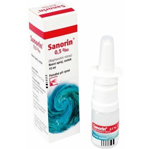 Sanorin 0.5 PM nosní sprej, roztok 10 ml obraz