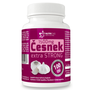 Nutricius Česnek extra strong 1500 mg 100 tablet obraz