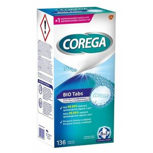 Corega Bio Tabs Čistící tablety 136 ks obraz