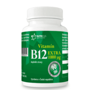 Nutricius Vitamín B12 EXTRA 1000 mcg 90 tablet obraz