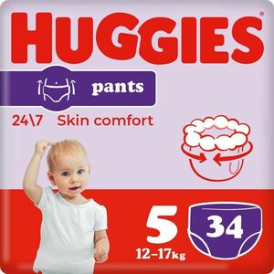 Huggies Pants Jumbo 5, 12-17kg, 34 ks obraz
