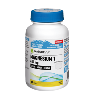 NatureVia Magnesium 1 420 mg 90 tablet obraz