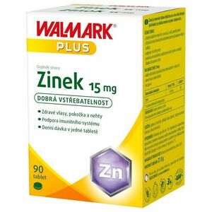 Walmark Zinek 15 mg 90 tablet obraz