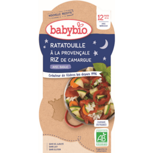 Babybio Ratatouille s rýží 2 x 200 g obraz