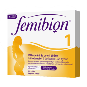 Femibion 1 Plánování a první týdny těhotenství 28 tablet obraz