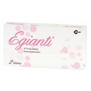 Egianti 0.75 mg 2 tablet obraz