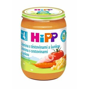 HiPP BIO Zelenina s těstovinami a šunkou 190 g obraz