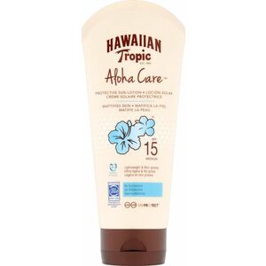 Hawaiian Tropic Opalovací mléko SPF 15 Aloha Care Mattifies Skin 180 ml obraz