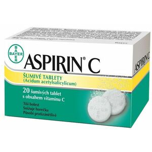 Aspirin C 20 šumivých tablet obraz