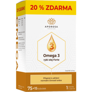 Aporosa Omega 3 rybí olej Forte 700 mg 90 tobolek obraz