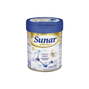 Sunar Premium 2 pokračovací kojenecké mléko 700 g obraz