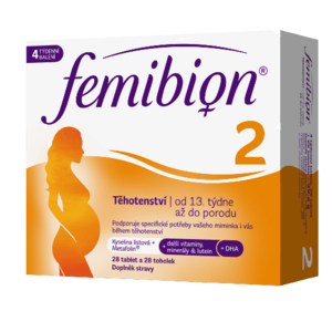 Femibion 2 Těhotenství 28 tablet + 28 tobolek obraz