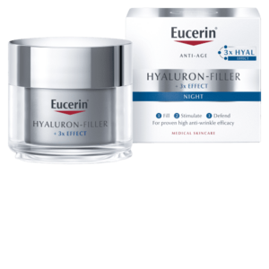 Eucerin Hyaluron-Filler + 3xEffect Noční krém 50 ml obraz