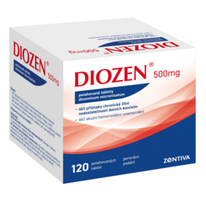 Diozen 500 mg 120 tablet obraz