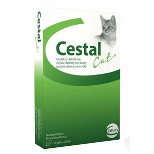 Cestal Cat žvýkací tablety pro kočky 8 ks obraz