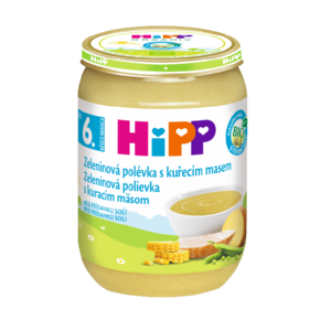 HiPP BIO Zeleninová polévka s kuřecím masem 190 g obraz