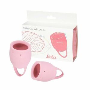 Lola Games Sada menstruačních kalíšků Natural Wellness Růžová Magnólie 2 ks obraz