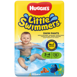 Huggies little Swimmers 3/4 12 ks obraz