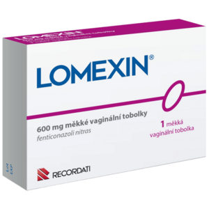Lomexin 600 mg vaginální tobolka 1 ks obraz