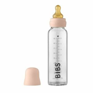 BIBS Baby Bottle skleněná láhev Blush 225ml obraz