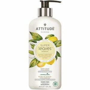 Attitude Přírodní mýdlo na ruce Super leaves s detoxikačním účinkem - citrusové listy 473 ml obraz