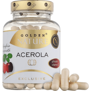 Golden Nature Exclusive Acerola (přírodní vitamin C) 100 kapslí obraz