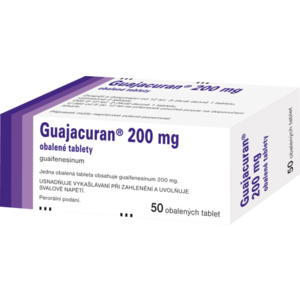 Guajacuran 200 mg 50 tablet obraz
