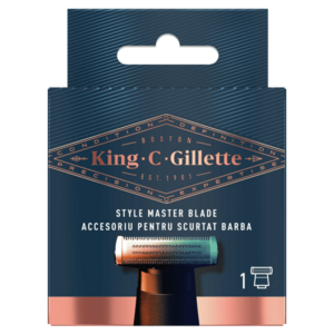 Gillette King C. Style Master Náhradní holicí hlavice obraz