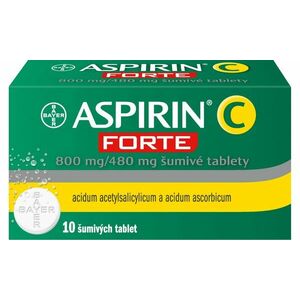 Aspirin C Forte, 10 šumivých tablet obraz