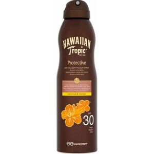 Hawaiian Tropic suchý olej na opalování SPF 30 Protective 180 ml obraz