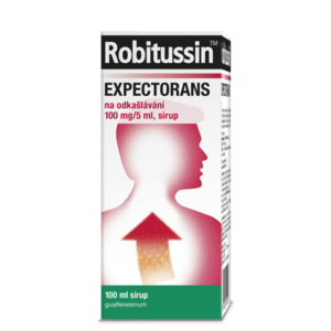 Robitussin Expectorans 100mg/5ml, sirup na odkašlávání 100 ml obraz
