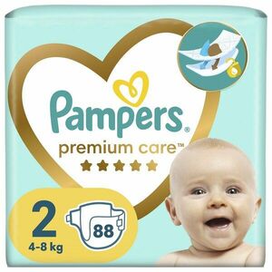 Pampers Premium Care plenky vel. 2, 4-8 kg, 88 ks obraz