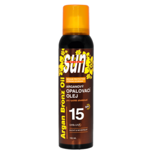 Sun Vital Suchý opalovací olej s BIO arganovým olejem SPF 15, 150 ml obraz