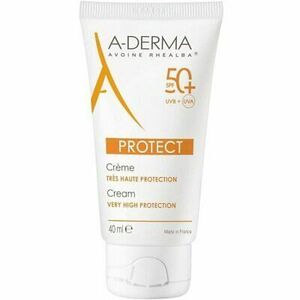 A-DERMA Ochranný krém pro suchou pleť SPF 50+ Protect (Fragrance-Free Sun Cream) 40 ml obraz