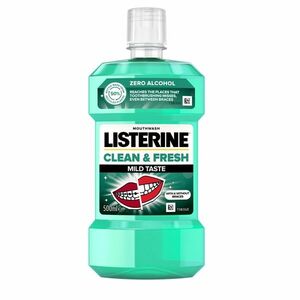 Listerine Ústní voda Clean & Fresh Mild Taste 500 ml obraz