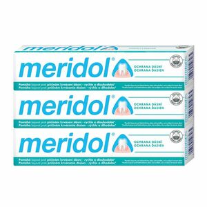 Meridol Zubní pasta proti zánětu dásní tripack 3 x 75 ml obraz