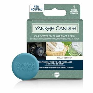 Yankee Candle Náplň do difuzéru do zásuvky auta Car Powered Clean Cotton 1 ks obraz