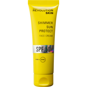 Revolution Skincare Krém na obličej SPF 50 Shimmer Sun Protect (Face Cream) 50 ml obraz