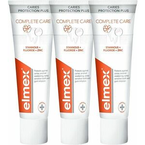 Elmex Zubní pasta Caries Protection Plus Complete Care 3 x 75 ml obraz