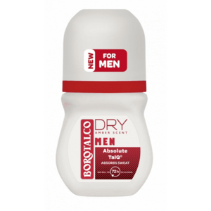 Borotalco Kuličkový deodorant Men Dry Amber (Deo Roll On) 50 ml obraz