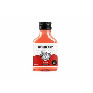 Espresso sirup Jahoda - 100 ml obraz