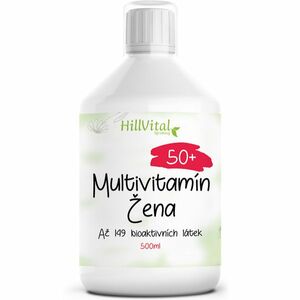 HillVital | Multivitamín pro ženy 50+ 500 ml obraz