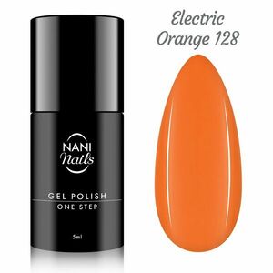 NANI gel lak One Step 5 ml - Electric Orange obraz