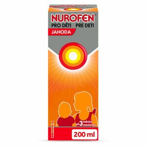 NUROFEN Pro děti jahoda suspenze 20 mg/ml 200 ml II obraz