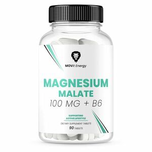 MOVIT ENERGY Magnesium malate 100 mg + B6 90 tablet obraz