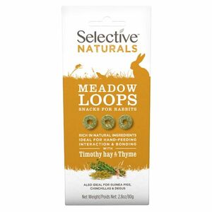 SUPREME Selective naturals snack meadow loops bojínek s tymiánem 80 g obraz