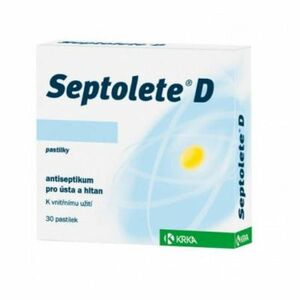 SEPTOLETE D II 1 mg 30 pastilek obraz